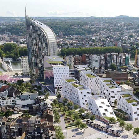 Splendide Appartement Au Centre De Liege - Complexe Paradis Express Exteriör bild