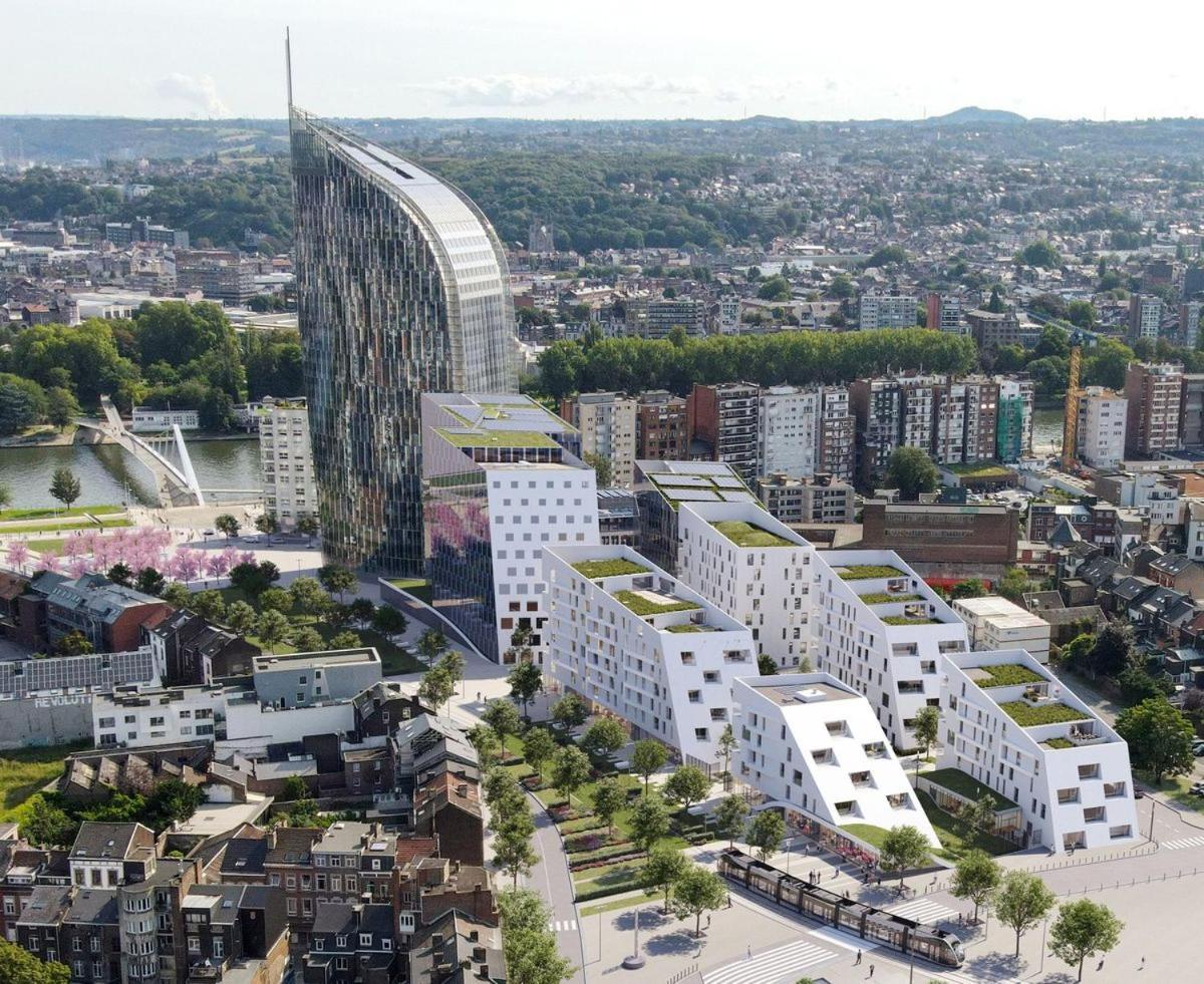 Splendide Appartement Au Centre De Liege - Complexe Paradis Express Exteriör bild